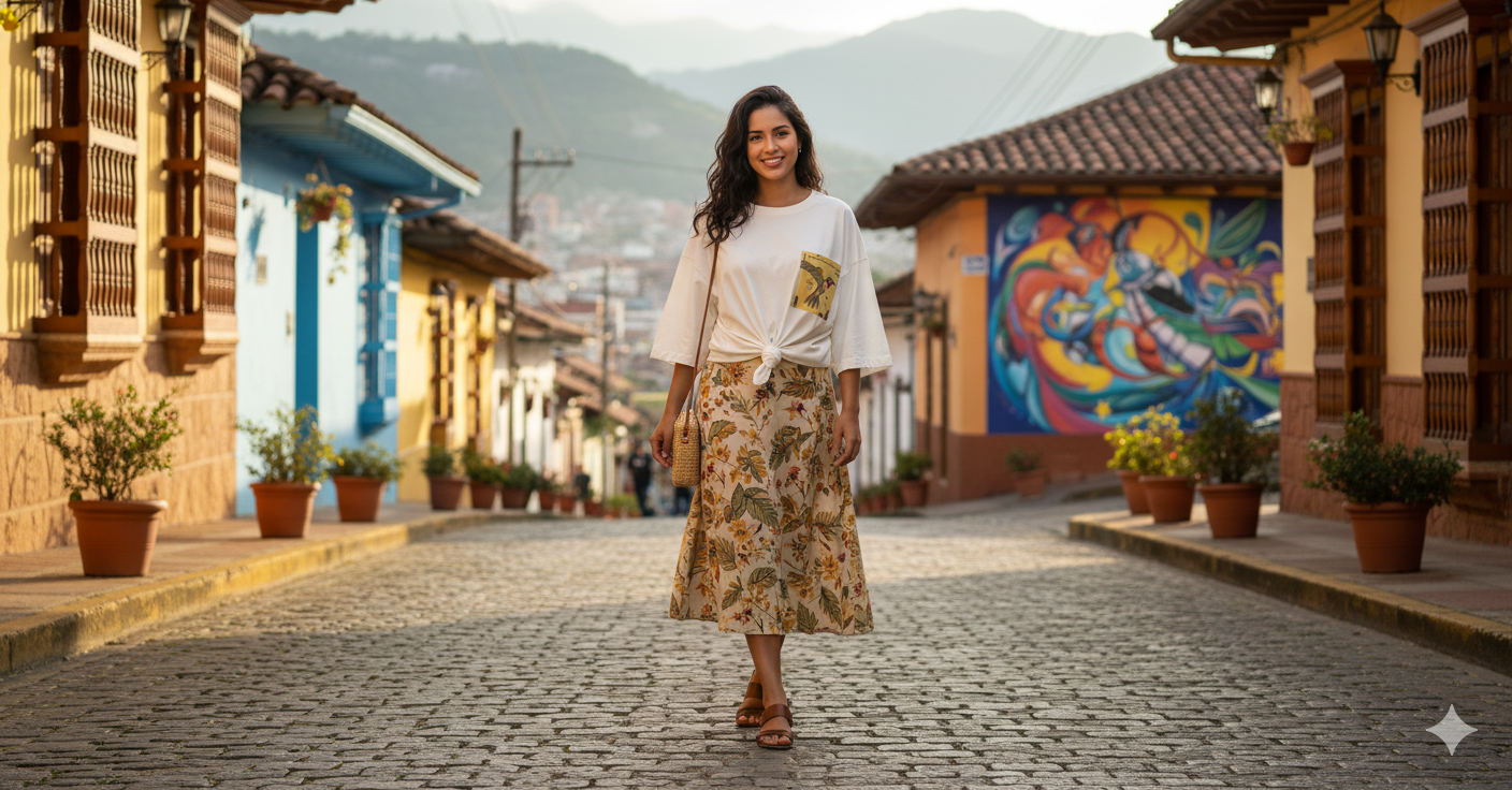 Camisa Siembra Gaiki Vuelo Verde