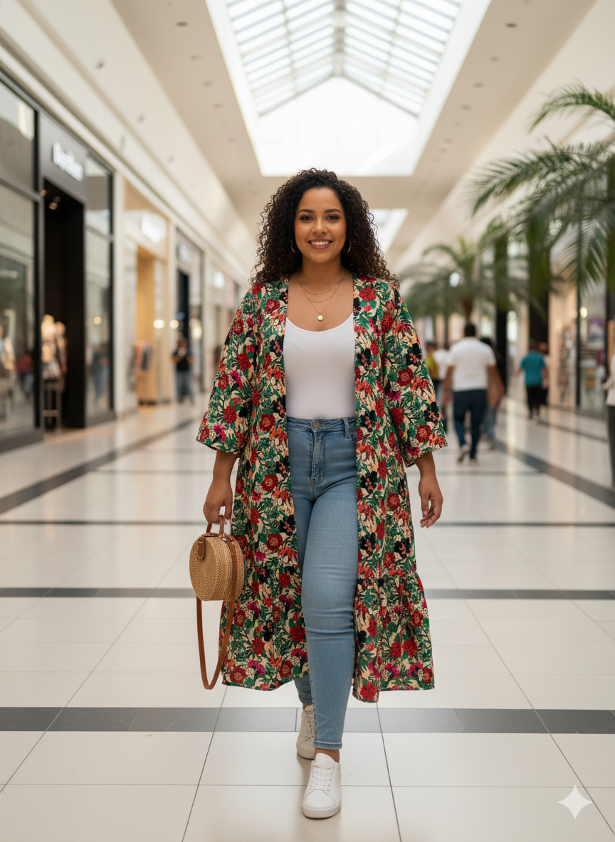 Kimono “Jardín del Sol”