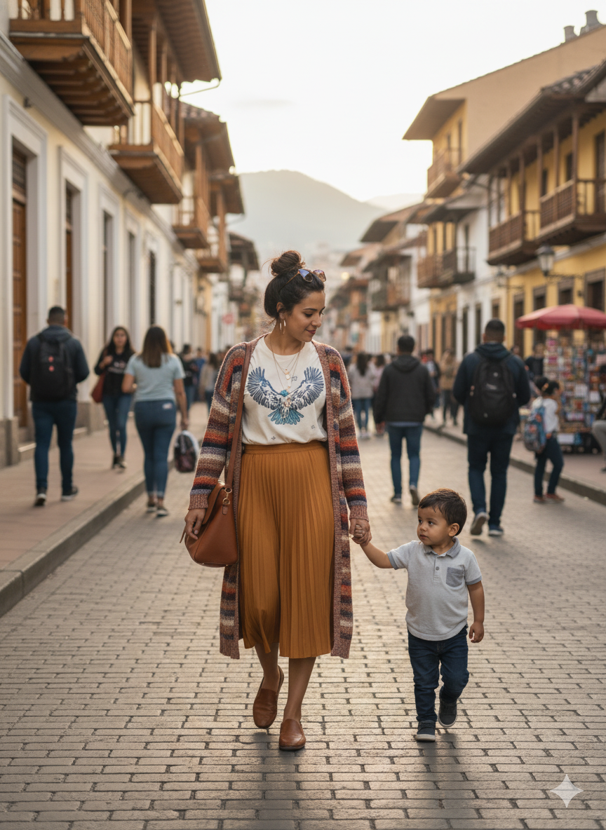 Camisa Estampada "Alas del Amanecer"